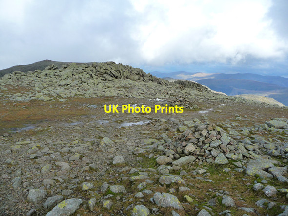 Photo 6"x4" The north ridge of Ill Crag Broad Crag c2012