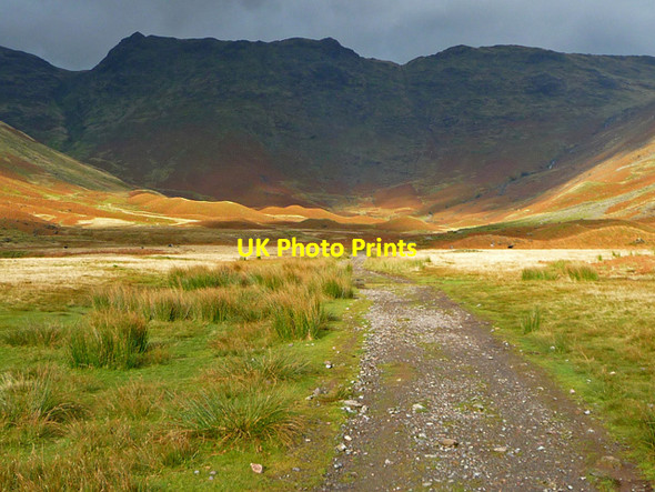 Photo 6"x4" The Cumbria Way in Langdale Mickleden c2012