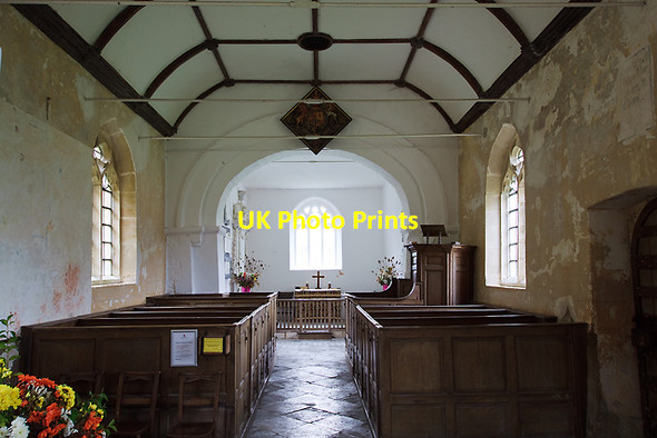 Photo 6"x4" St Mary's church, Hardington Bampfylde (interior) Hardington c2012