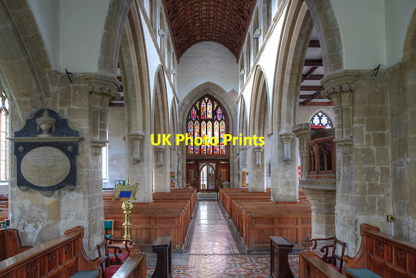 Photo 6"x4" Church of St Peter & St Paul, Shepton Mallet - the nave Shepton Mallet c2012