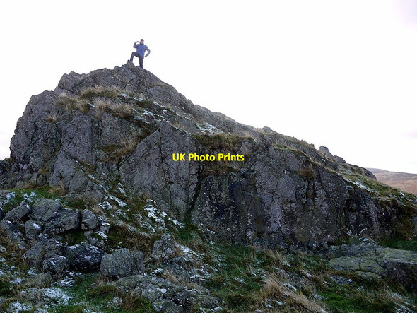 Photo 6"x4" Langlee Crags South Middleton c2012