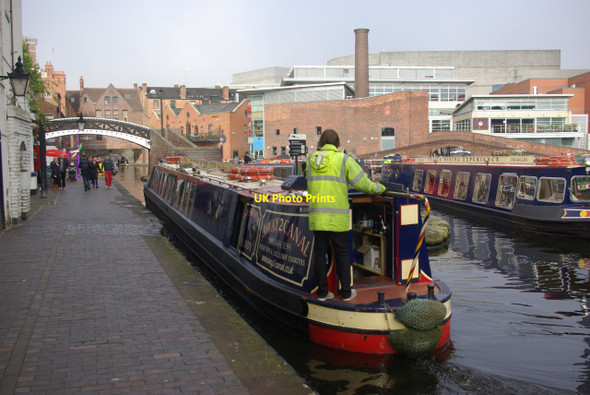 Photo 6"x4" Gas Street Basin Lee Bank c2012