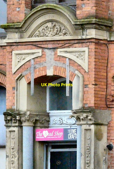 Photo 6"x4" Ardwick Conservative Club: Doorway detail Manchester c2012