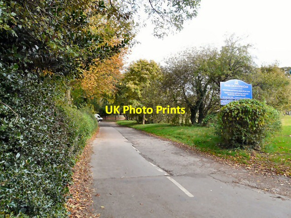 Photo 6"x4" Entrance to Hazel Grove Golf Club Hazel Grove\/SJ9286 c2012