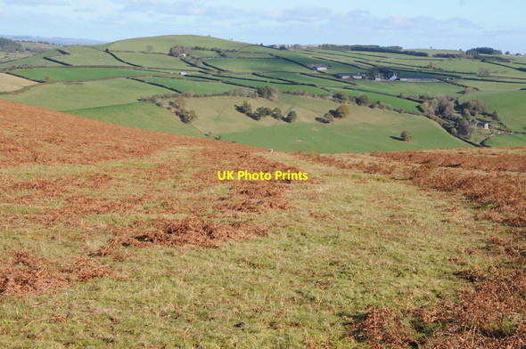 Photo 6"x4" View over the Arrow valley Bryngwyn\/SO1849 c2012