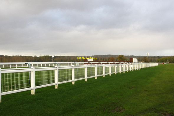 Photo 6"x4" Towcester Racecourse jump Towcester c2012