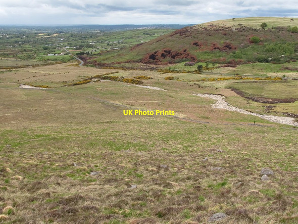 Photo 6"x4" View across the Bann towards the Kinnahalla Plantations Hilltown\/J2128 c2011