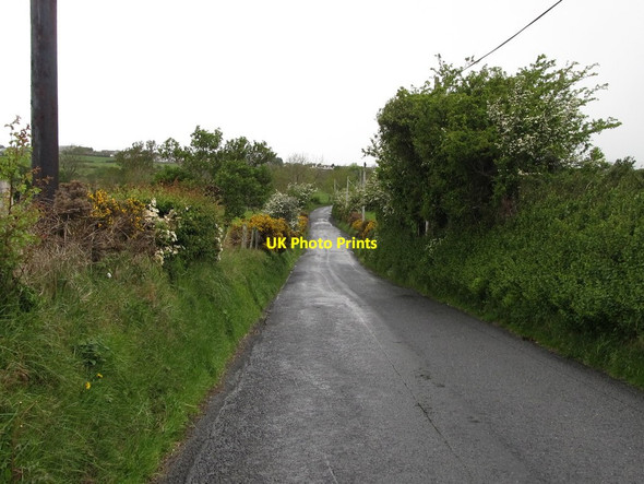Photo 6"x4" View north along Leitrim Road Hilltown\/J2128 c2011