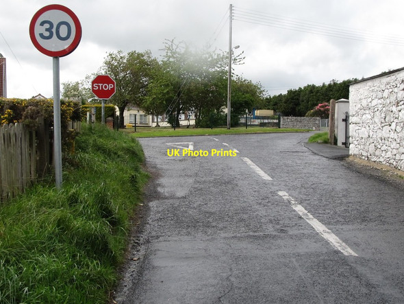 Photo 6"x4" The Leitrim Road at its junction with Rostrevor Road Hilltown\/J2128 c2011