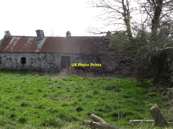 Photo 6"x4" Old homestead along side the Carrigenagh Road Attical c2011