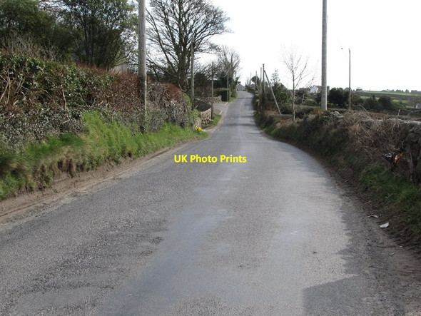 Photo 6"x4" View south along the Carrigenagh Road  Attical c2011