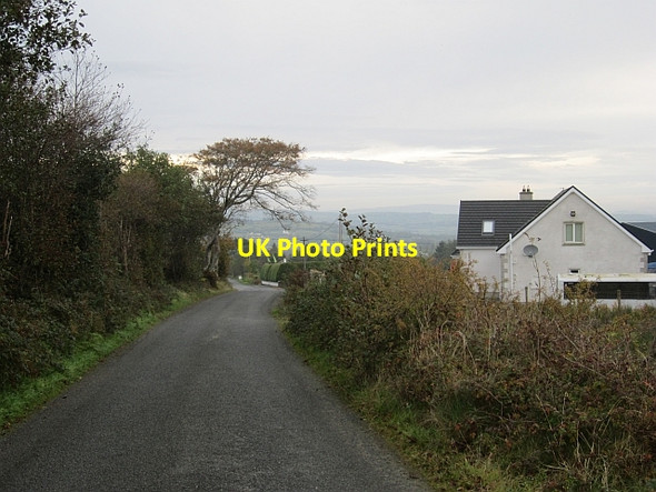 Photo 6"x4" Local road, Lismulladuff Killygordon c2012