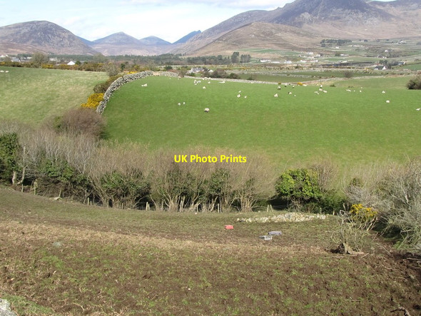 Photo 6"x4" Undulating land on the edge of the Mournes Attical c2011