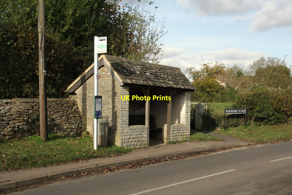 Photo 6"x4" Bus stop shelter on Rousham Road Nethercott\/SP4820 c2012