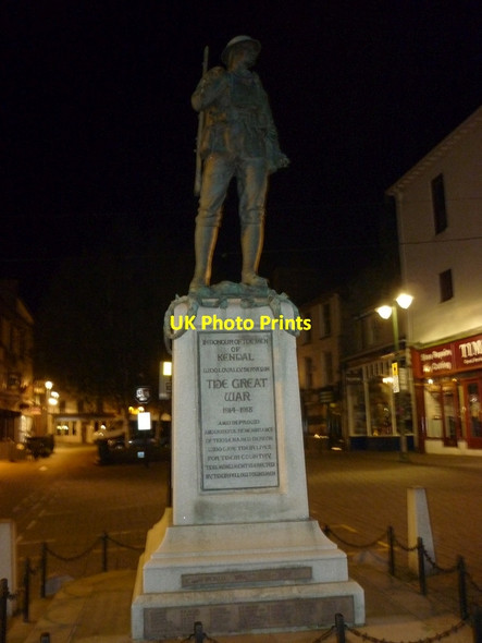 Photo 6"x4" The War Memorial at Kendal Kendal c2012