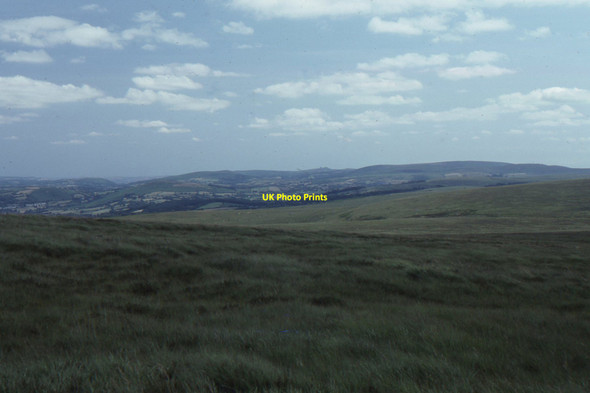 Photo 6"x4" Dartmoor: between Cosdon Hill and Hound Tor Throwleigh c1995