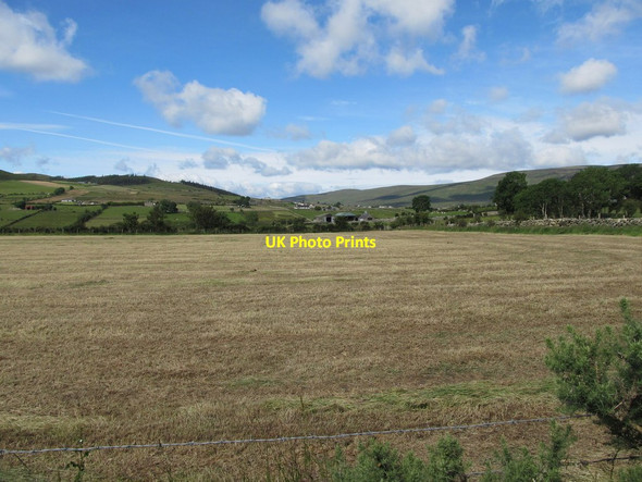 Photo 6"x4" A harvested hay field west of the Moyad Road Attical c2012