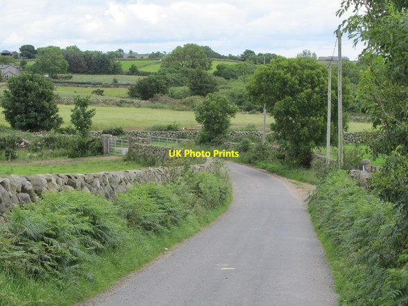 Photo 6"x4" Sharp bend in Brackenagh West Road  Ballymartin c2012