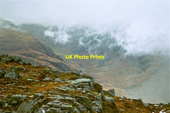 Photo 6"x4" North end of Buachaille Etive Beag Stob nan Cabar c2005