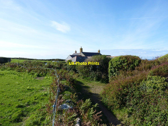 Photo 6"x4" Higher Burthallan Farm buildings St Ives\/SW5140 c2012