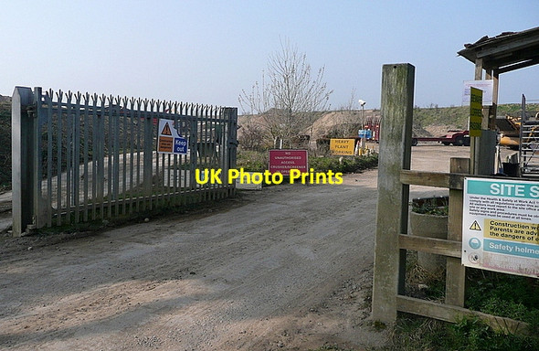 Photo 6"x4" Quarry entrance Eynsham c2012