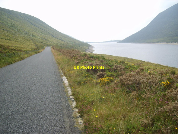Photo 6"x4" View south along the Silent Valley Reservoir Attical c2011