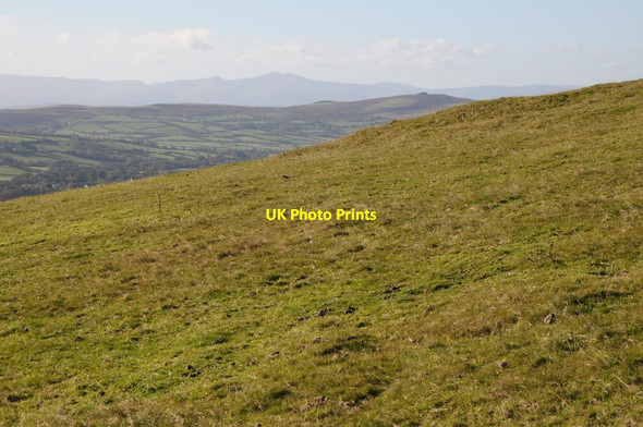 Photo 6"x4" View to the Brecon Beacons Dol-y-cannau\/SO2049 c2012