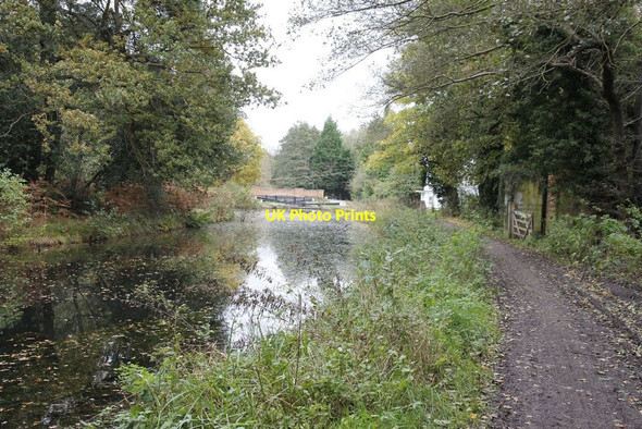 Photo 6"x4" Towards Deepcut Bottom Lock Pirbright c2012