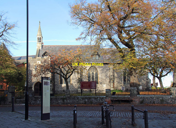 Photo 6"x4" St John the Baptist, Timberhill Norwich c2012