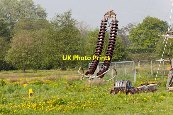 Photo 6"x4" 400 KV Line Refurbishment, Mayles Lane Knowle\/SU5609 c2012 P1