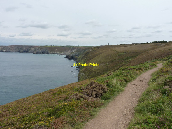 Photo 6"x4" SW Coast Path near Bawden Farm New Downs\/SW7051 c2012