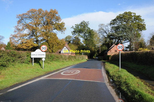 Photo 6"x4" Church Lane, Earl's Croome Holly Green\/SO8641 c2012