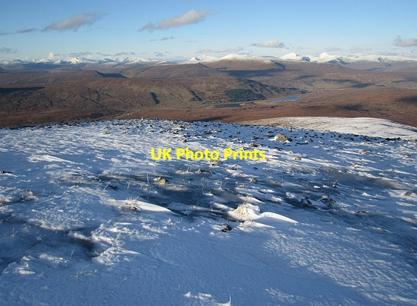 Photo 6"x4" Carn Liath ridge Carn Gorm\/NH1350 c2012