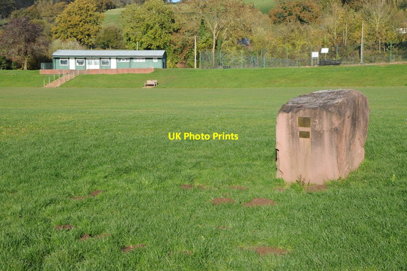 Photo 6"x4" Playing field, Longhope Longhope\/SO6818 c2012