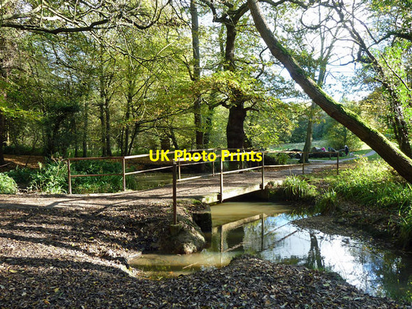 Photo 6"x4" Bridge over Turkey Brook Enfield\/TQ3396 c2012