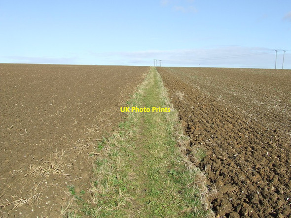 Photo 6"x4" Green Strip Haverhill\/TL6645 c2012