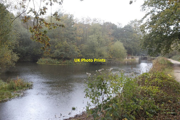 Photo 6"x4" The wharf entrance Pirbright Camp c2012