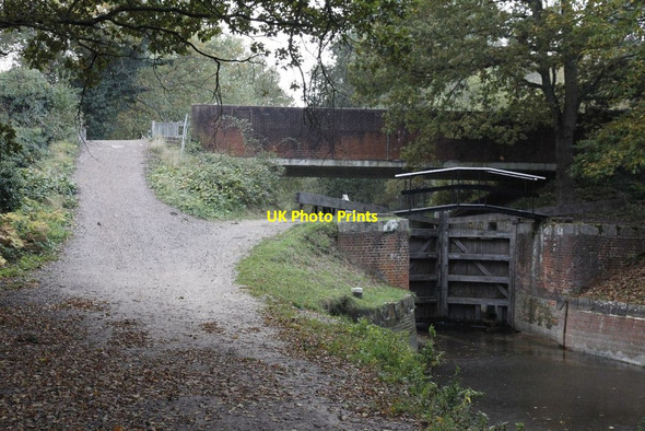 Photo 6"x4" Curzon Bridge Pirbright Camp c2012