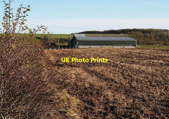 Photo 6"x4" Buildings at Twathats Farm Carrutherstown c2012