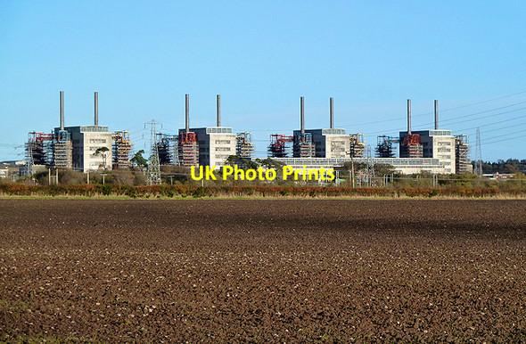 Photo 6"x4" Chapelcross Power Station Creca c2012