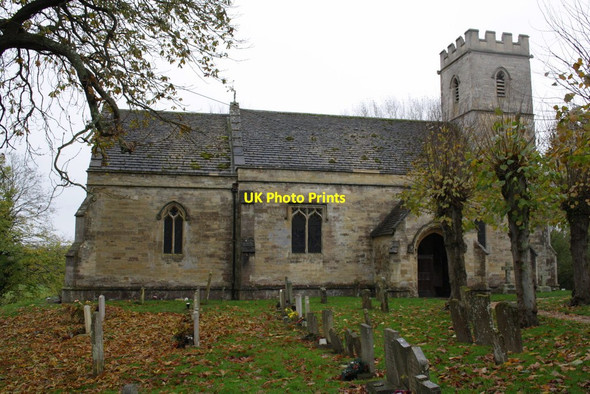 Photo 6"x4" Holy Cross Church Hampton Gay c2012