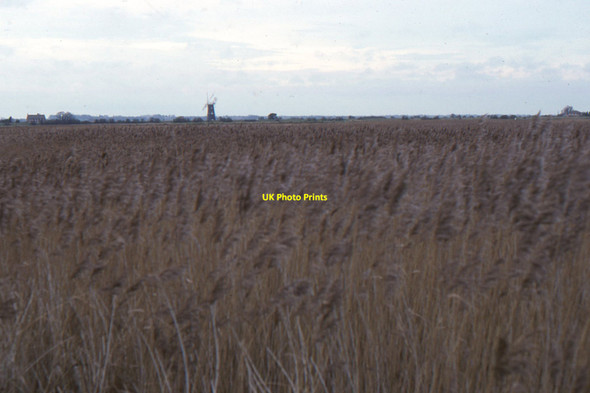 Photo 6"x4" Burgh Castle: view across to Berney Arms Burgh Castle\/TG4804 c1994