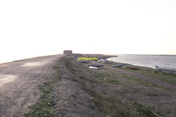 Photo 6"x4" The isthmus at Slaughden Aldeburgh c1994