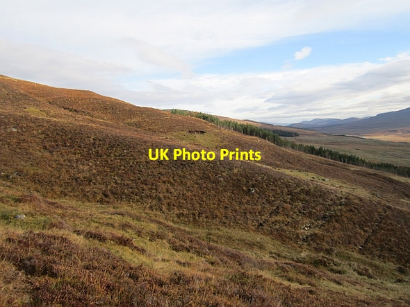 Photo 6"x4" Moorland above Achnasheen Achnasheen\/Achadh na Sine c2012