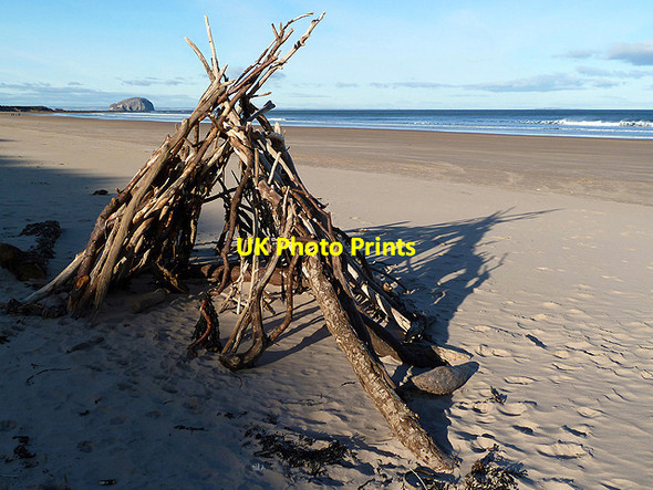 Photo 6"x4" Ravensheugh Sands Tyninghame c2012