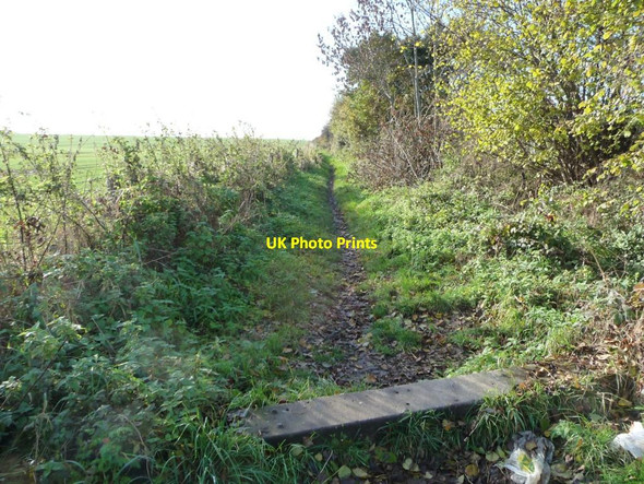Photo 6"x4" A low bike barrier on a Kinsley bridleway Hemsworth\/SE4213 c2012