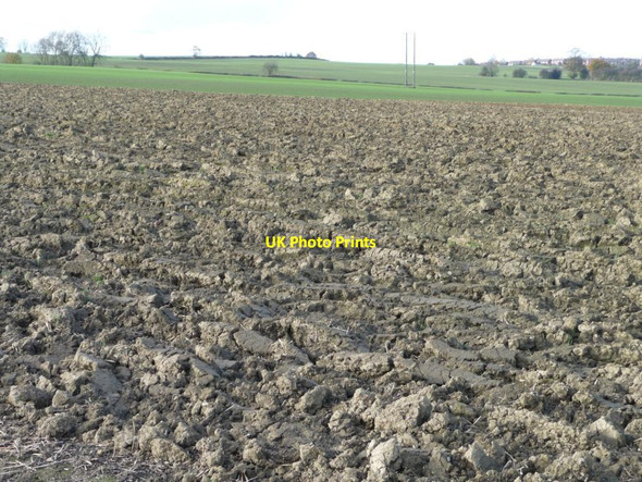 Photo 6"x4" Ploughed field, west of Kinsley [2] Hemsworth\/SE4213 c2012