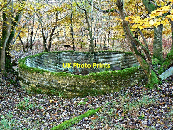Photo 6"x4" Water storage tank, Savernake Forest, Wiltshire (2) Durley\/SU2364 c2012