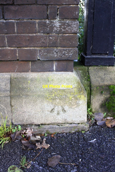 Photo 6"x4" Benchmark on Brookvale Road bridge Aston\/SP0889 c2012