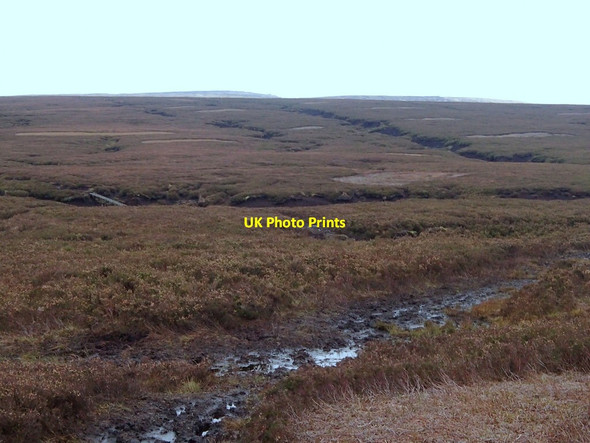 Photo 6"x4" An expanse of moorland Deepclough c2012